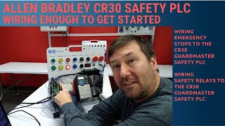 Allen Bradley 440CCR30 Safety Relay PLC Wiring Enough to Get Started Understanding Safety Lessons [upl. by Sewell]