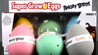 Angry Birds Series 2 Super Grow Eggs from SCS Direct [upl. by Tenner]