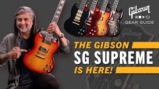 The Gibson SG SUPREME Is BACK for 2024  Full Demo amp Overview [upl. by Yobybab]