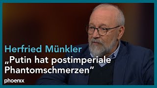 phoenix persönlich Politikwissenschaftler Herfried Münkler zu Gast bei Eva Lindenau  April 2024 [upl. by Nae]