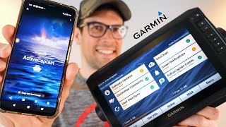 How to Update a Garmin Echomap with your PHONE WIFI amp ActiveCaptain App [upl. by Nuoras900]