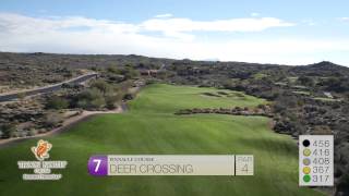 Flyover Troon North – Pinnacle Course 7 [upl. by Clim]