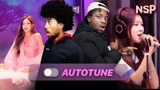 KPop With Autotune vs No Autotune MV vs Live  Reaction [upl. by Ingles]