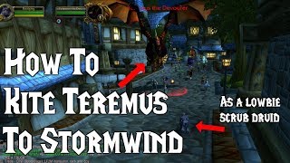 How to Kite Teremus to Stormwind in Classic [upl. by Mir]