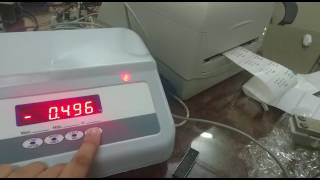 Weighing Scale With Lable Printer By Punit Instrument Ahmedabad [upl. by Lonna627]