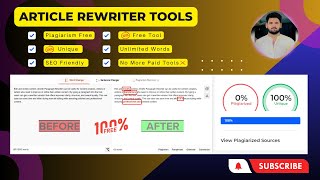 🔥Mastering Article Rewriter Tools Free Software Tips amp Tricks  SEO Boost 🔥 [upl. by Sillyrama63]