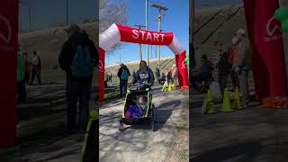 HALF MARATHON  ST PADDY STROLLER BeardedHomesGuruAndBabs utah marathon runner run speedland [upl. by Rhine76]