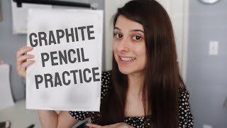 HOW TO USE GRAPHITE PENCILS FOR BEGINNERS  Draw Realistically with Graphite [upl. by Mccourt]