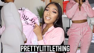 PRETTYLITTLETHING POST LOCKDOWN TRENDY SPRING TRY ON HAUL   DARCIA DORILAS [upl. by Misti]