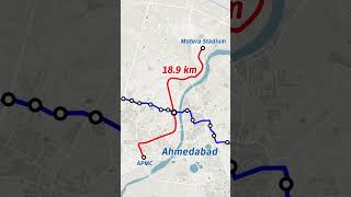 Ahmedabad Metro is Gujarats First Metro Network [upl. by Amo]