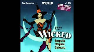 Sentimental Man Instrumental Backing Track  Karaoke  From “Wicked” [upl. by Aroled]