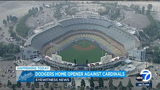 Dodgers set for home opener against St Louis Cardinals [upl. by Enrika]