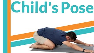 Childs Pose for Lower Back Pain [upl. by Reinal]