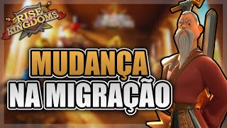 MELHORIA NOS RECURSOS E BÁRBAROS  MUDANÇA NA MIGRAÇÃO  RISE OF KINGDOMS [upl. by Duane352]