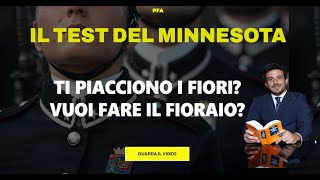 Ti piacciono i Fiori Il test del MINNESOTA nei Carabinieri Polizia Esercito e Forze Armate [upl. by Alvan]