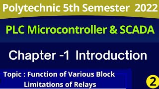 Limitations of Relay। PLC 5th Semester। PLC Microcontroller amp Scada 5th Semester UPBTE। Electrical [upl. by Matheny]