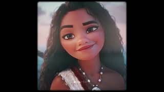 MOANAS NEW DESIGN IS GORGEOUS edit animationmovie velocityedit [upl. by Aniretak250]