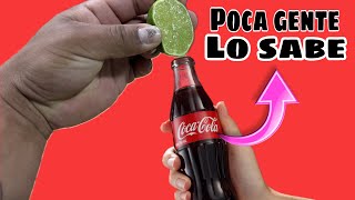 Mezcla CocaCola con LIMÓN  💥TODOS LO QUIEREN SABER💥 [upl. by Acnalb165]