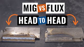 MIG vs Flux Core Welding Head to Head Real World Testing [upl. by Asek]