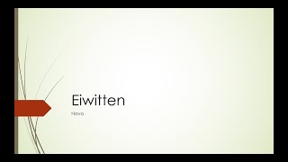 Eiwitten Havo [upl. by Euqilegna]