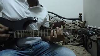 Asbar Kale Aslam Eka Guitar lessons itro riff and grove chords [upl. by Yltsew857]