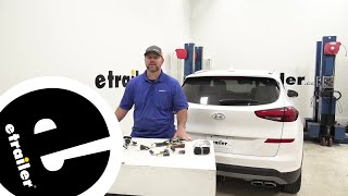 etrailer  Best 2020 Hyundai Tucson Trailer Wiring Options [upl. by Lemhaj]