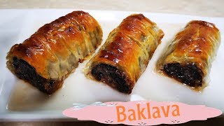 BAKLAVA SA SUHIM SLJIVAMA I ORASIMA JEDNOSTAVNA A BOGATA [upl. by Nekcarb]