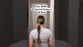 Adding multiple hair ties can give a cool look to a simple ponytail or a long braid easyhairstyles [upl. by Oicnedif]