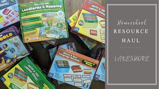 Homeschool Haul  Lakeshore Learning  Gameschooling [upl. by Eob]