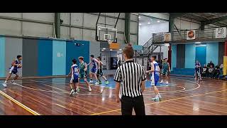 VJBL 2023  Round 4  Sunbury Jets U163 vs Wallan Panthers U161 [upl. by Lleumas]