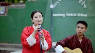 HEY LOVE COVER  Tshering Yangchen feat Theory [upl. by Derdle313]