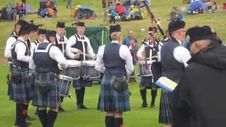 Johnstone Pipe Band at the 2014 Cowal Gathering [upl. by Neila517]