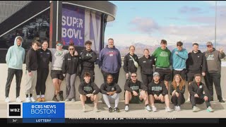 Students from Nichols College get handson experience at Super Bowl [upl. by Inavoy991]