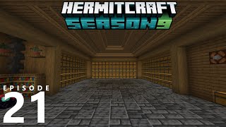 HermitCraft 9 E21 Ultimate Storage [upl. by Anialem]