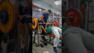 BENCH PRESS 105Kg🔥 shorts benchpress powerlifting youtubeshorts [upl. by Eliga]