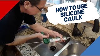 How to use silicone caulk [upl. by Assiren]