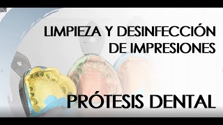 Desinfeccion de impresiones dentales [upl. by Einej161]