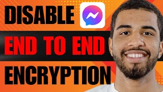 How to Disable End to End Encryption in Messenger 2024 [upl. by Jonah228]