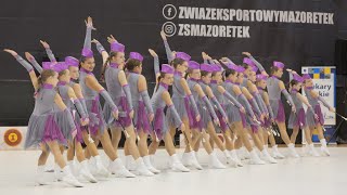 Szyk  Konopiska Mażoretki  baton classic formation  Piekary Śląskie 2023 [upl. by Ricky]