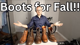 FallWinter 2024 Boot Lineup  Style Tips For Men [upl. by Euk]