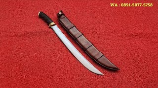 GOLOK PARANG MACHETE SLEIPNER STEEL  Mr Ranindo order [upl. by Gardener]