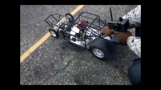 quarter scale dragster test runs [upl. by Garbers]