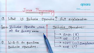 Bitwise Operators Example in Java Hindi  Learn Coding [upl. by Small]