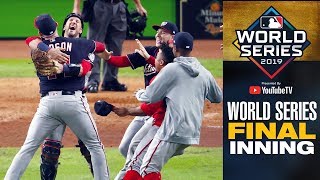 Full Final Inning as Nationals close out Game 7 to win World Series [upl. by Nylednarb136]