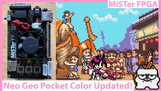 Big Neo Geo Pocket Core MiSTer FPGA Update A LOT More Working Games [upl. by Lynnea]