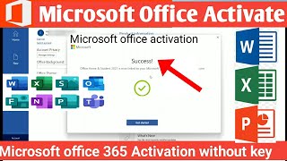 microsoft office 365 activation without key  Microsoft office Activation  Microsoft office Update [upl. by Noremak299]