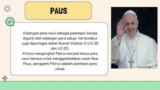 Peran Hierarki Dalam Gereja Katolik [upl. by Vaules]