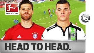 Xabi Alonso vs Granit Xhaka  Midfield Generals Go HeadtoHead [upl. by Anotyal]