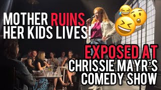 HILARIOUS Crowd Moment Stand Up Comedian Chrissie Mayr at Tiffs Comedy Club in New Jersey Heckler [upl. by Shellans]