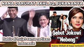 Nana sihab habis di hujat netizen Indonesia ‼️mengatakan Jokowi nebeng pesawat TNI AU [upl. by Hiltner]